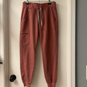 FIGS Zamora Mauve Jogger Scrub Pants
